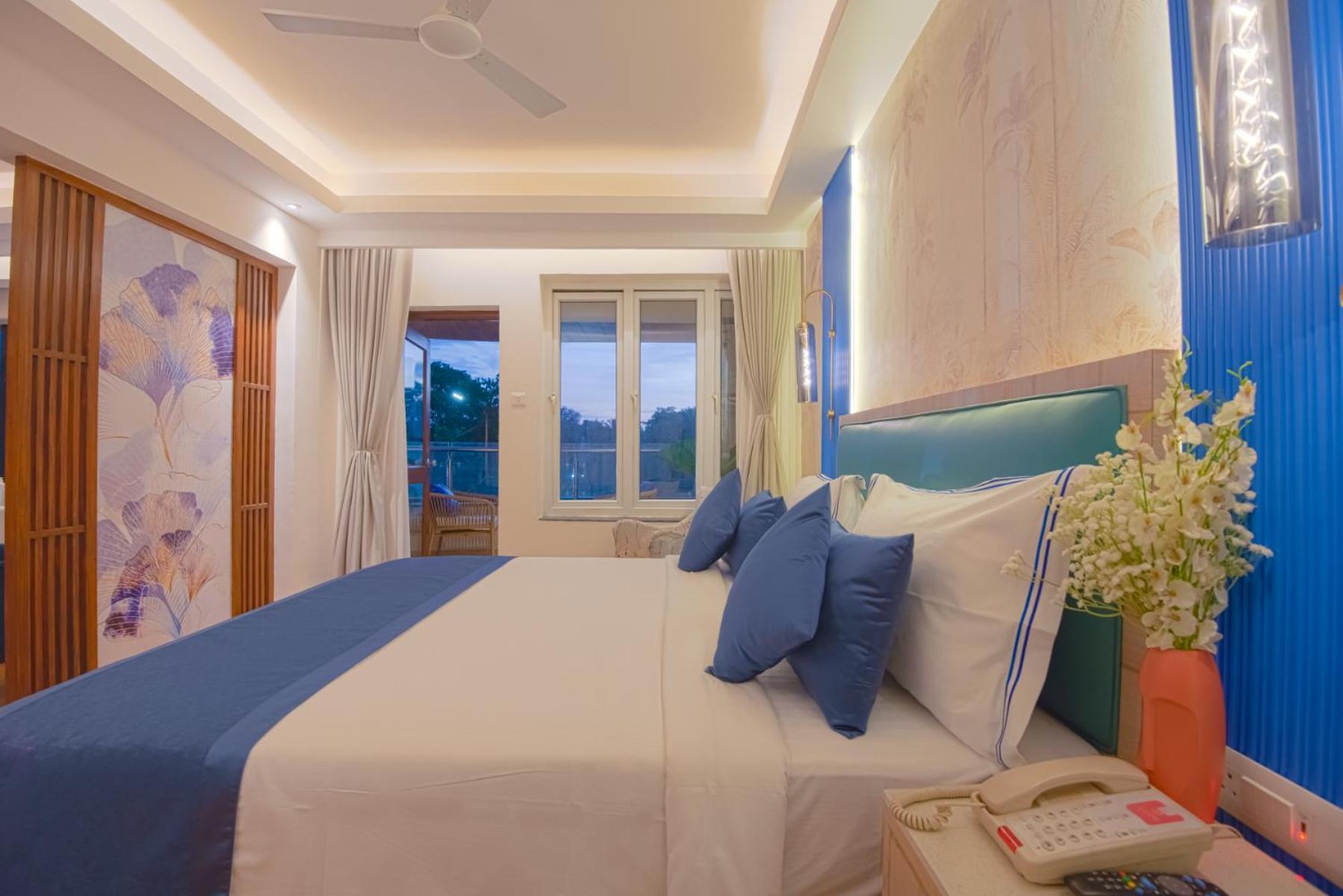 Le Seasons Resort Candolim Bagian luar foto