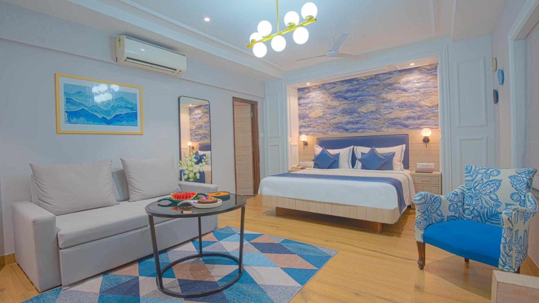 Le Seasons Resort Candolim Bagian luar foto